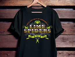 Lime Spiders T-shirt